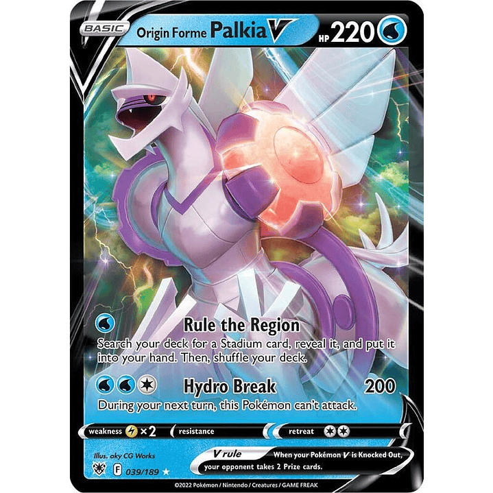 Origin Forme Palkia V #039 1