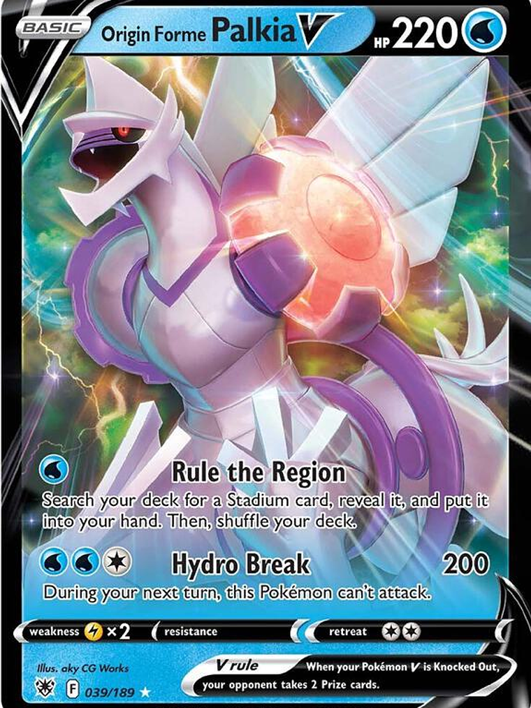 Origin Forme Palkia V #039 1
