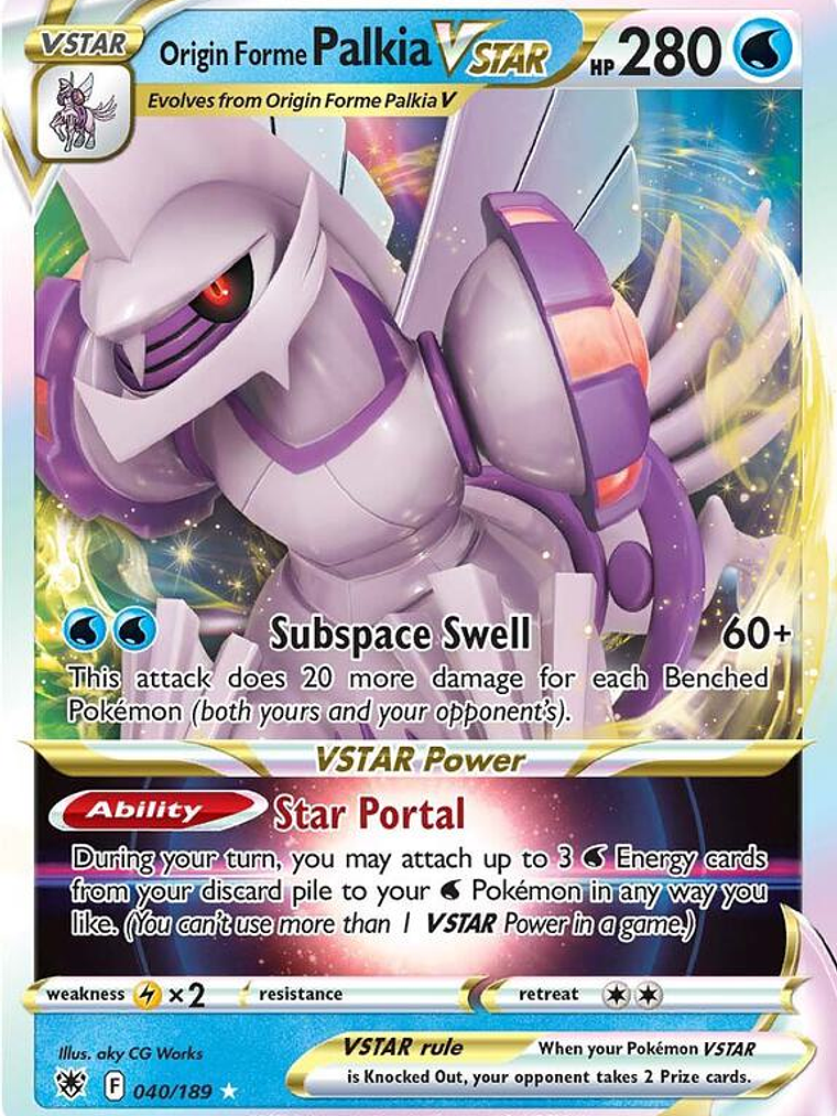 Origin Forme Palkia VSTAR #040 1
