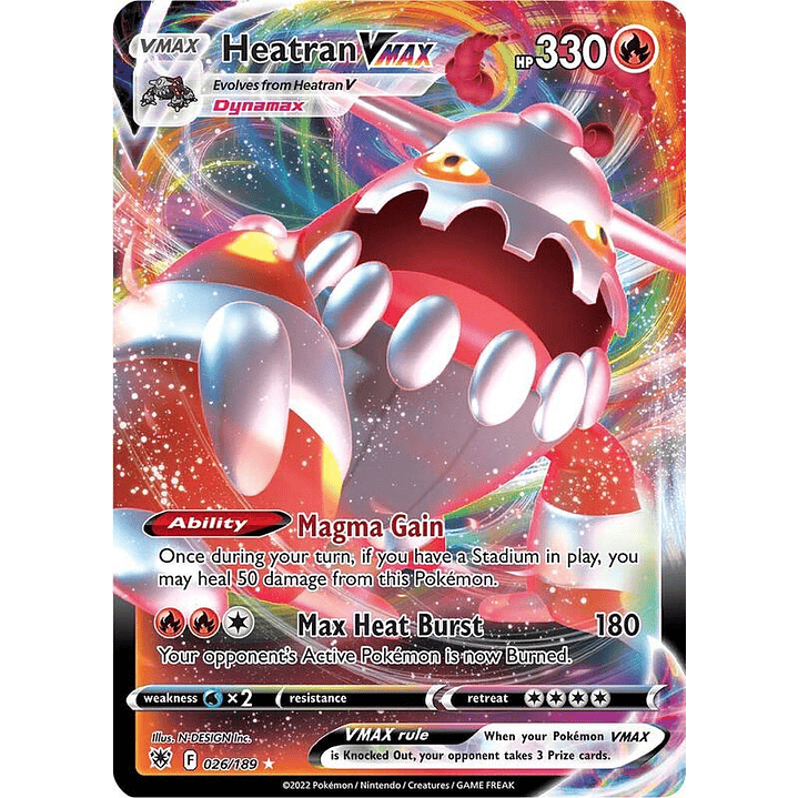 Heatran VMAX #026 1