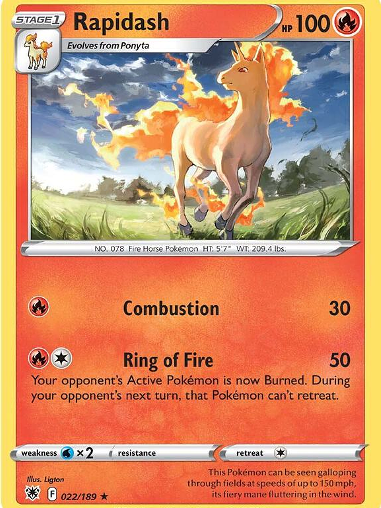 Rapidash #022 1