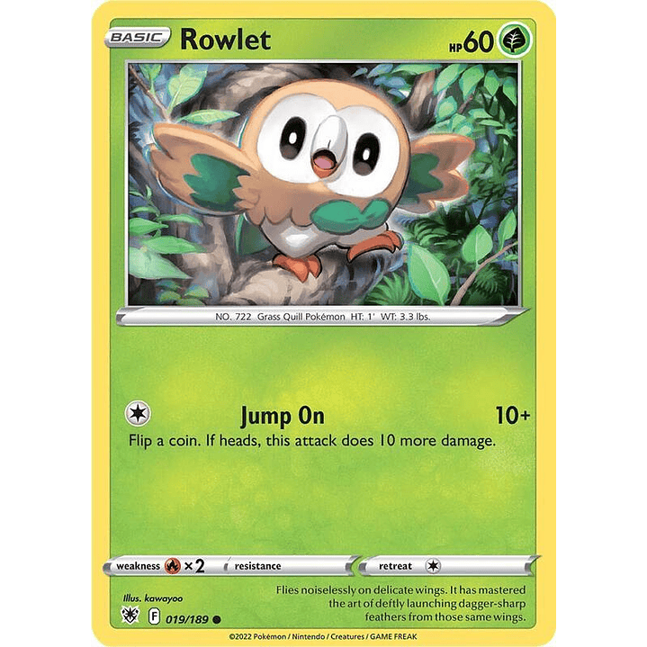 Rowlet #019 1