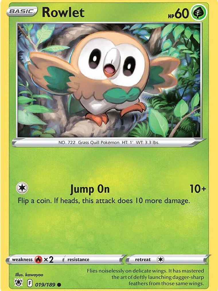 Rowlet #019 1