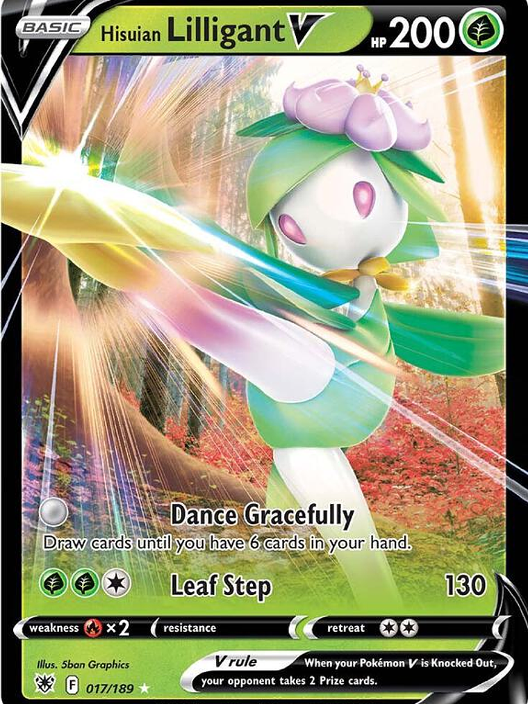 Hisuian Lilligant V #017 1