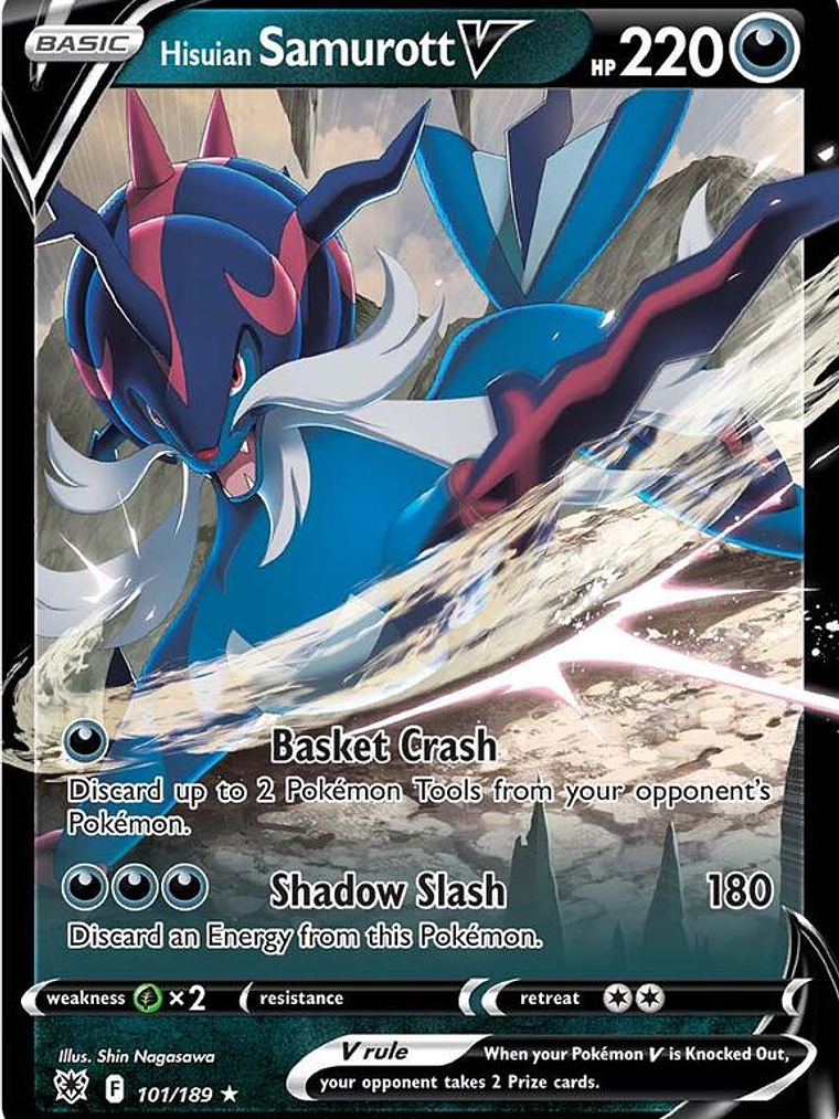 Hisuian Samurott V #101 1