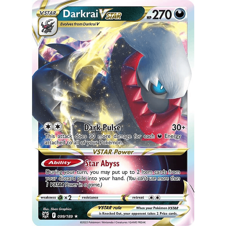 Darkrai VSTAR #099 1
