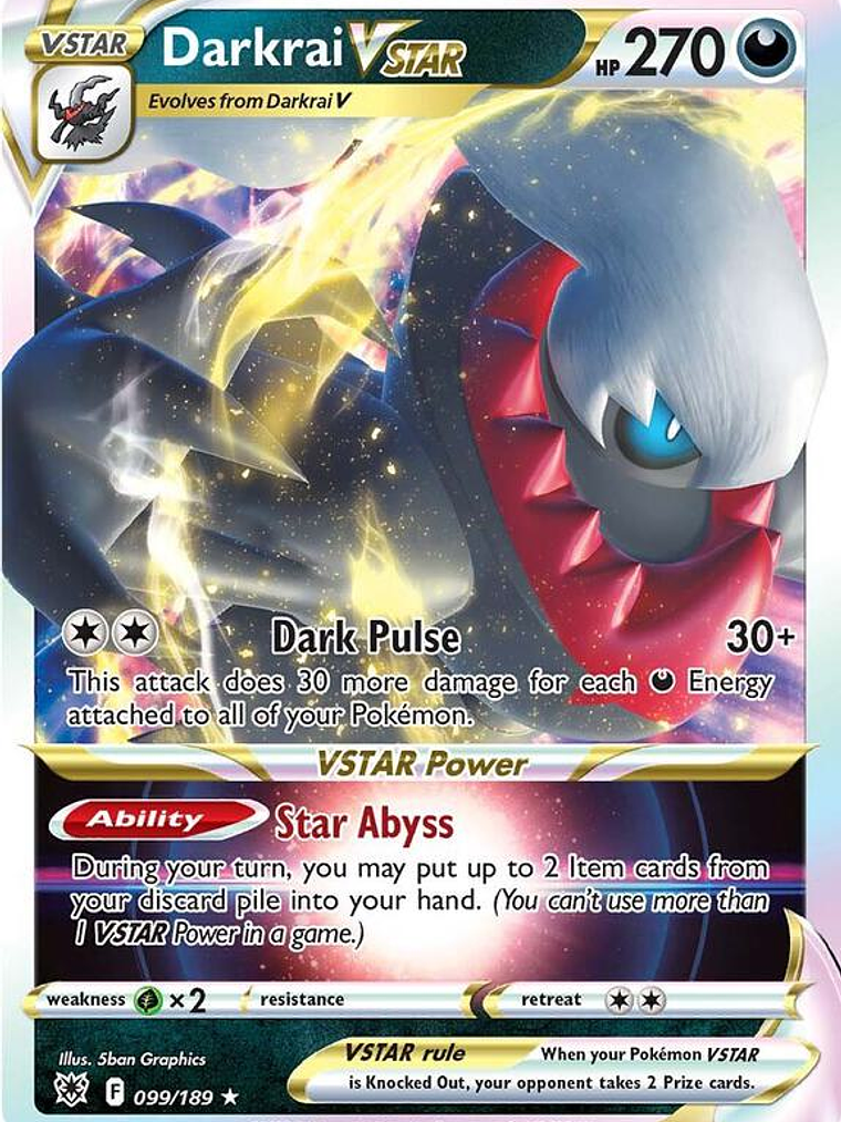 Darkrai VSTAR #099 1
