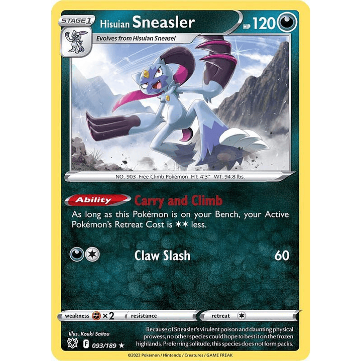 Hisuian Sneasler #093 1