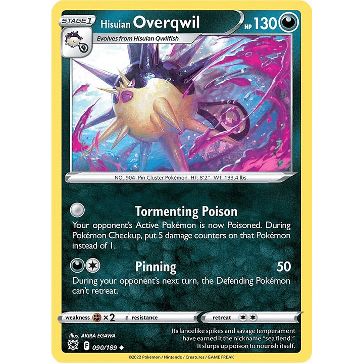 Hisuian Overqwil #090 1