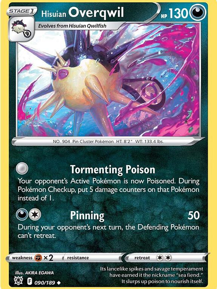 Hisuian Overqwil #090 1