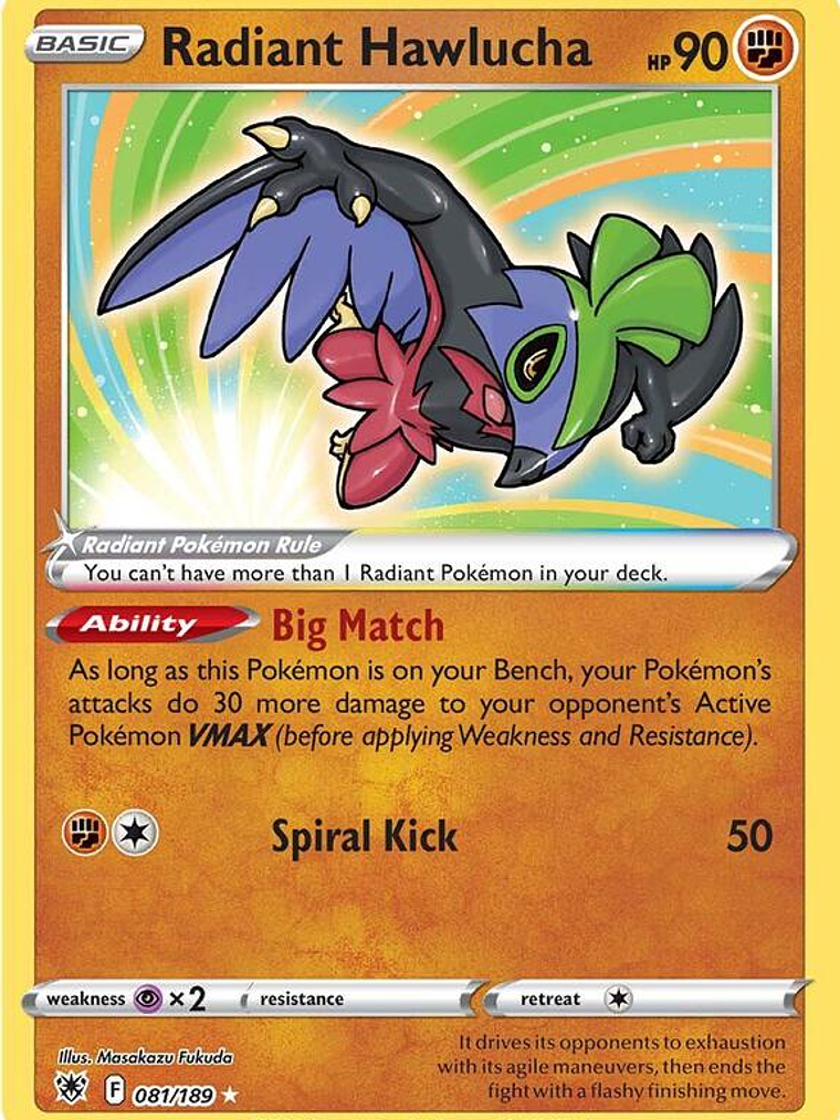 Radiant Hawlucha #081 1