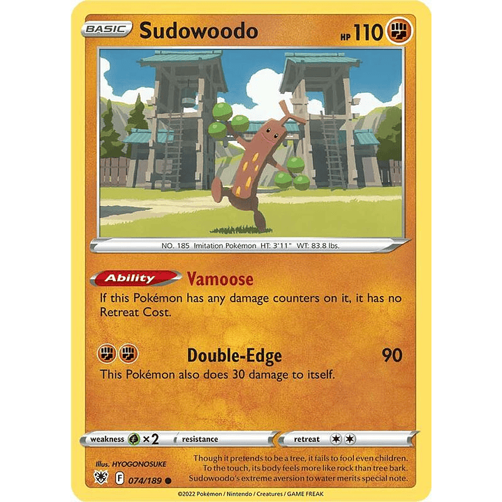 Sudowoodo #074 1