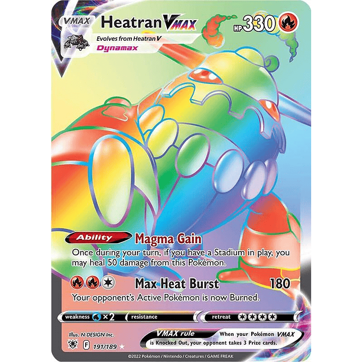 Heatran VMAX #191 1