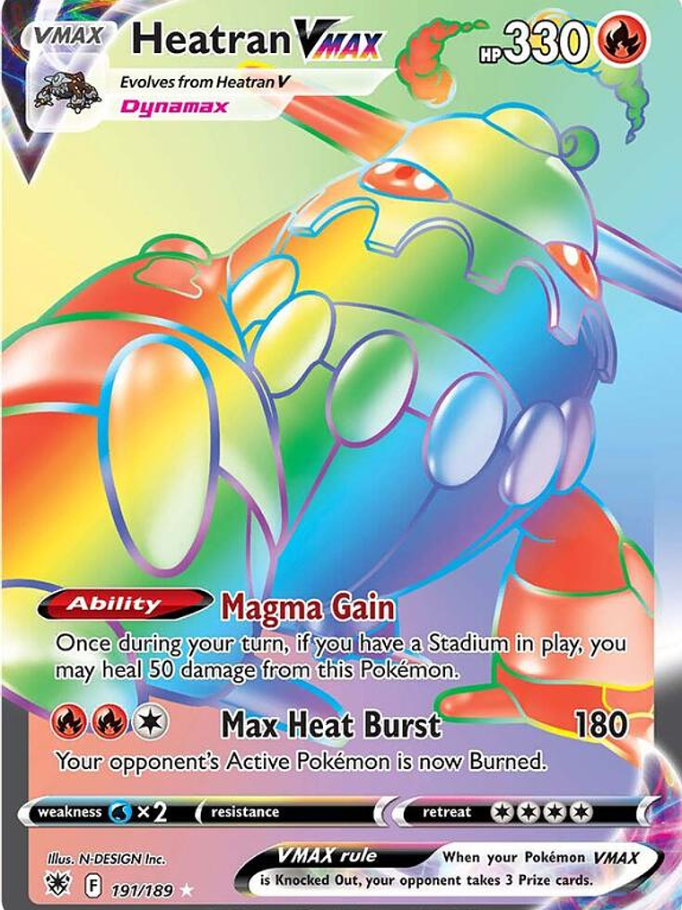 Heatran VMAX #191 1