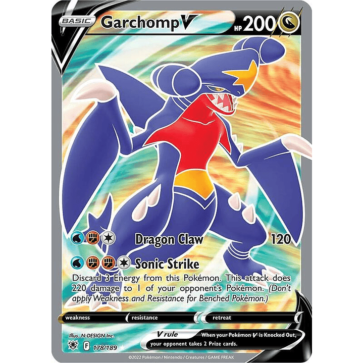 Garchomp V #178 1