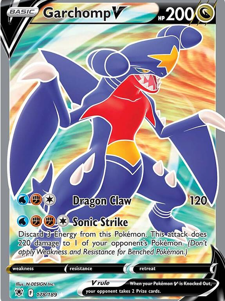 Garchomp V #178 1