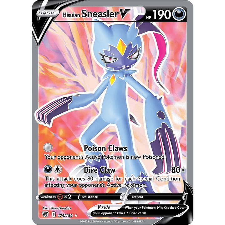 Hisuian Sneasler V #174 1