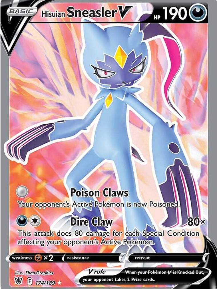Hisuian Sneasler V #174 1
