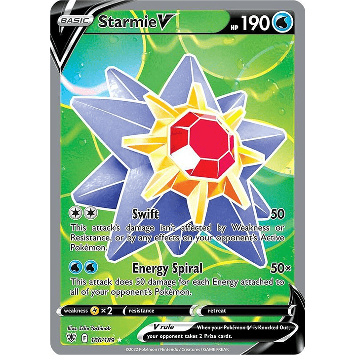 Starmie V #166 1