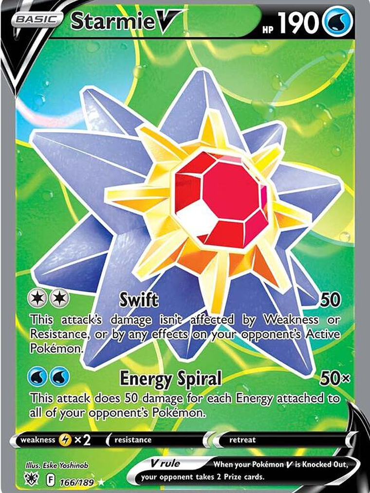 Starmie V #166 1