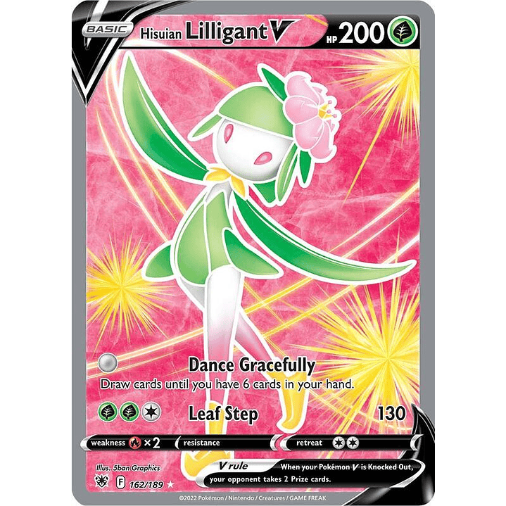 Hisuian Lilligant V #162 1