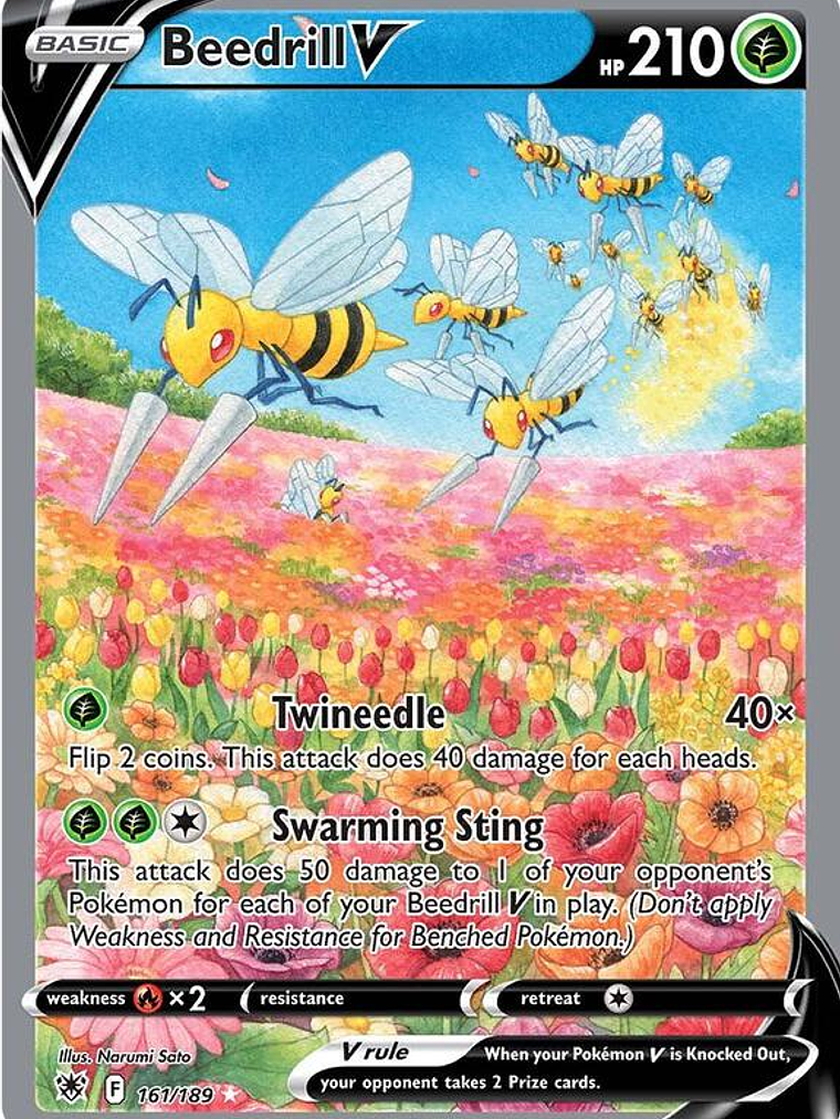 Beedrill V #161 1