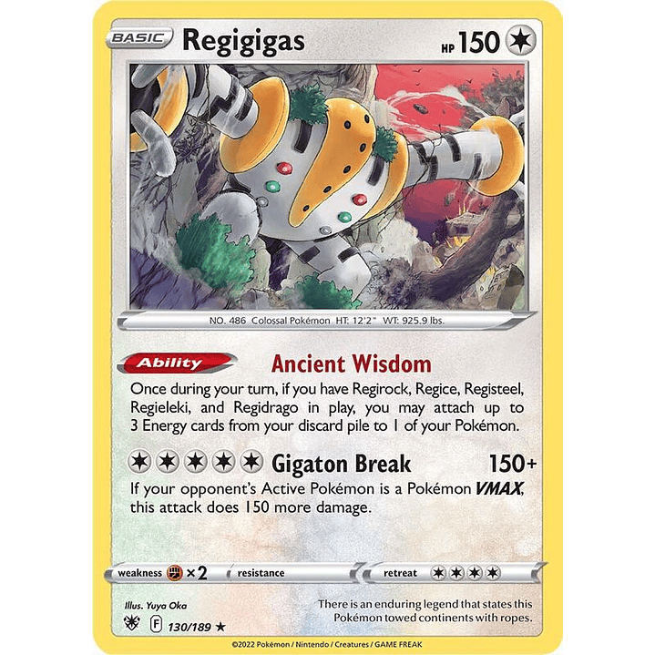 Regigigas #130 1