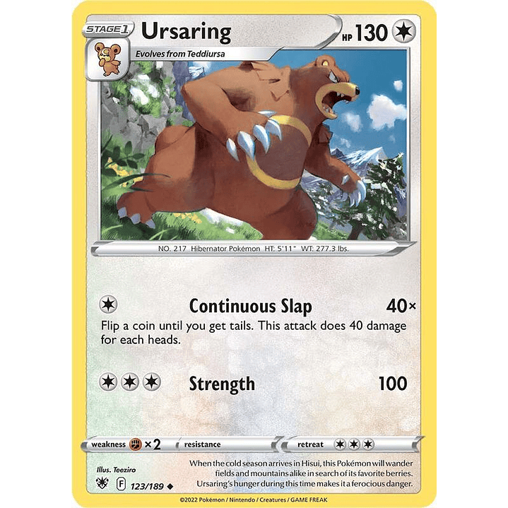 Ursaring #123 1