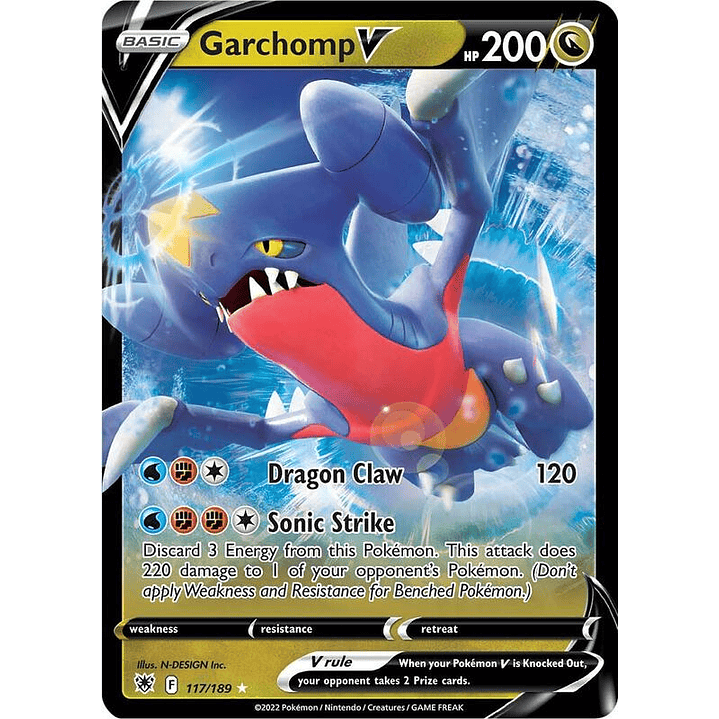 Garchomp V #117 1