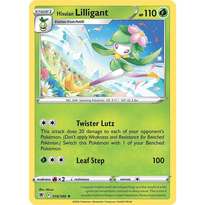 Hisuian Lilligant #016 1