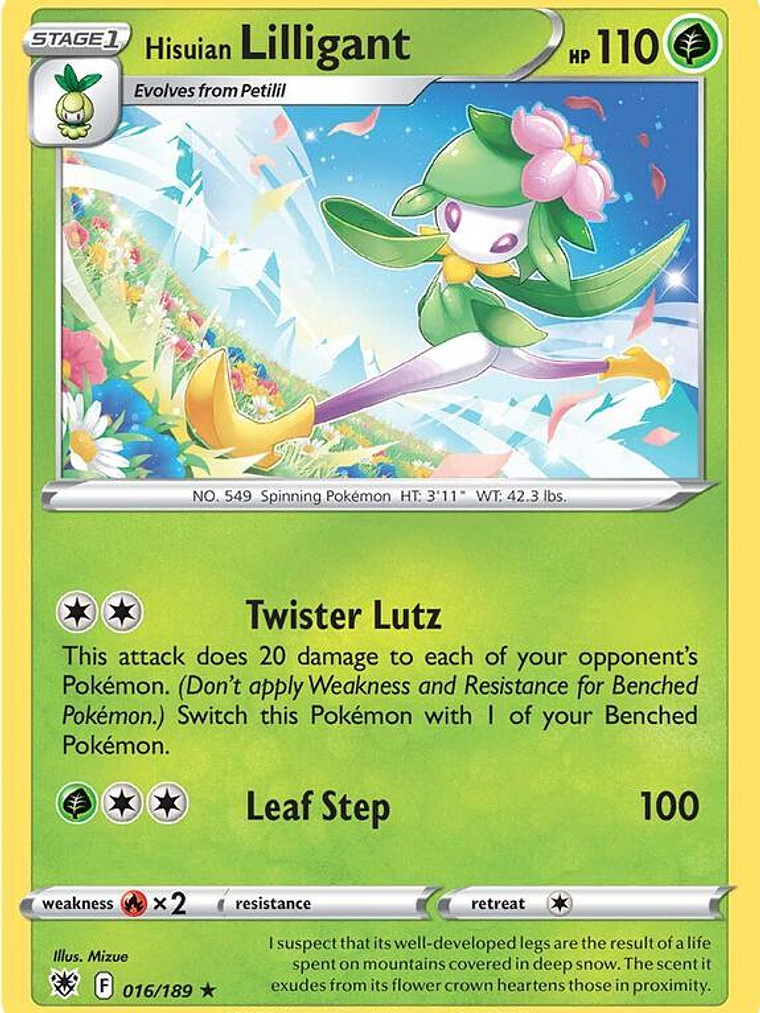 Hisuian Lilligant #016 1