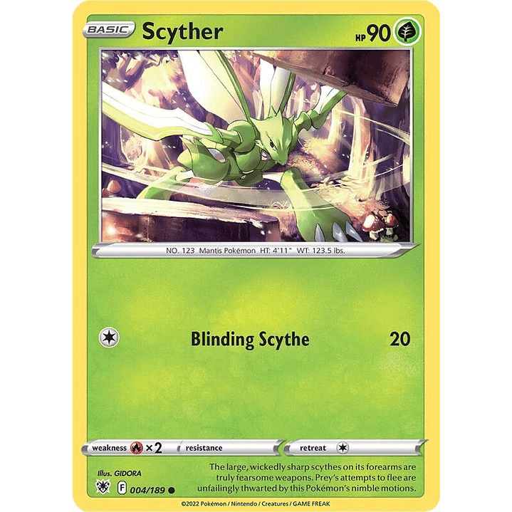 Scyther #004 1