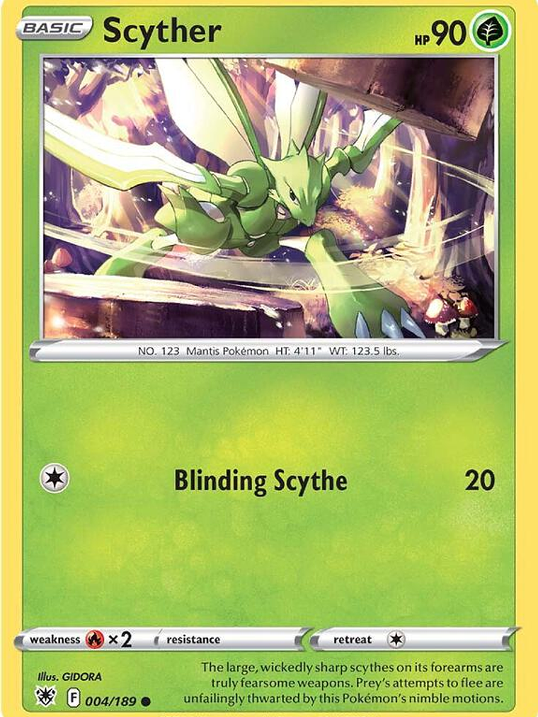 Scyther #004 1