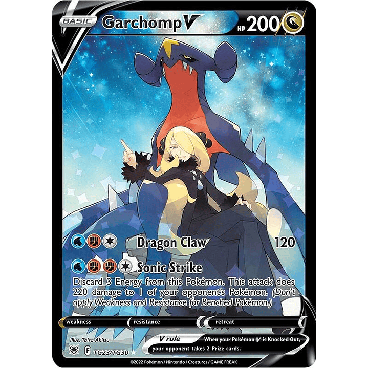 Garchomp V #TG23 1