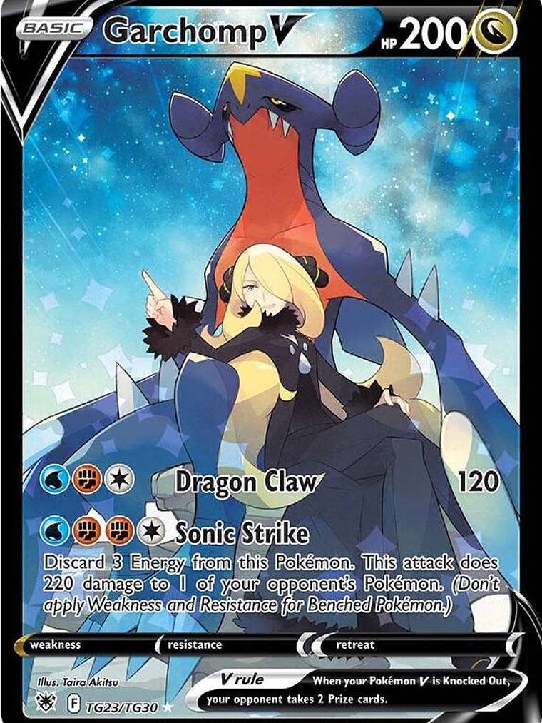 Garchomp V #TG23 1