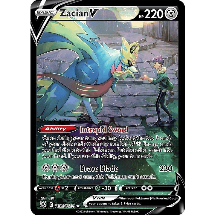 Zacian V #TG21 1