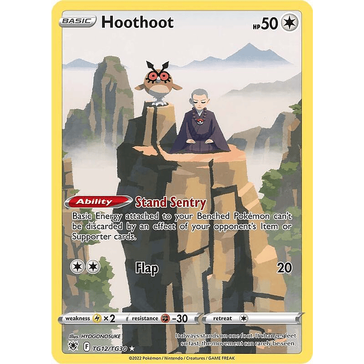 Hoothoot #TG12 1