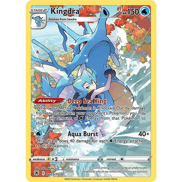 Kingdra #TG03 1