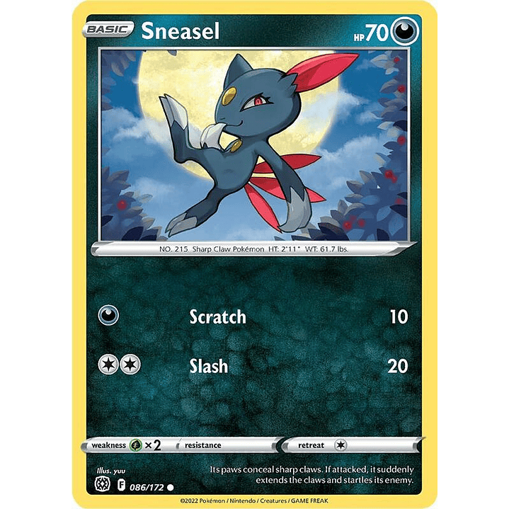 Sneasel #086 1