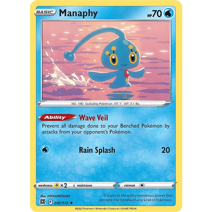 Manaphy #041 1