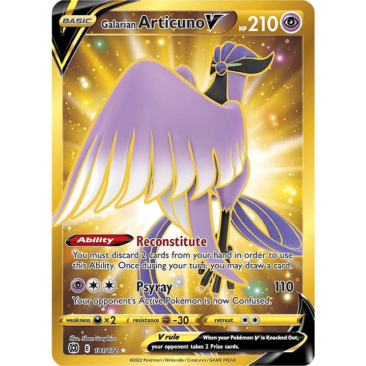 Galarian Articuno V #181 1