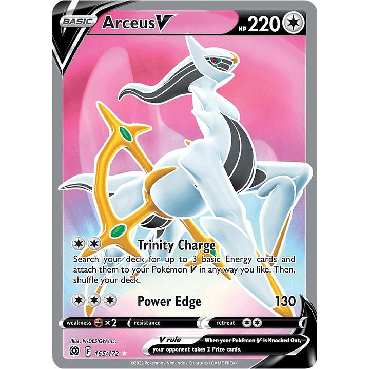 Arceus V #165 1