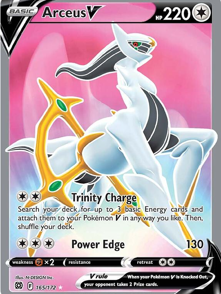 Arceus V #165 1