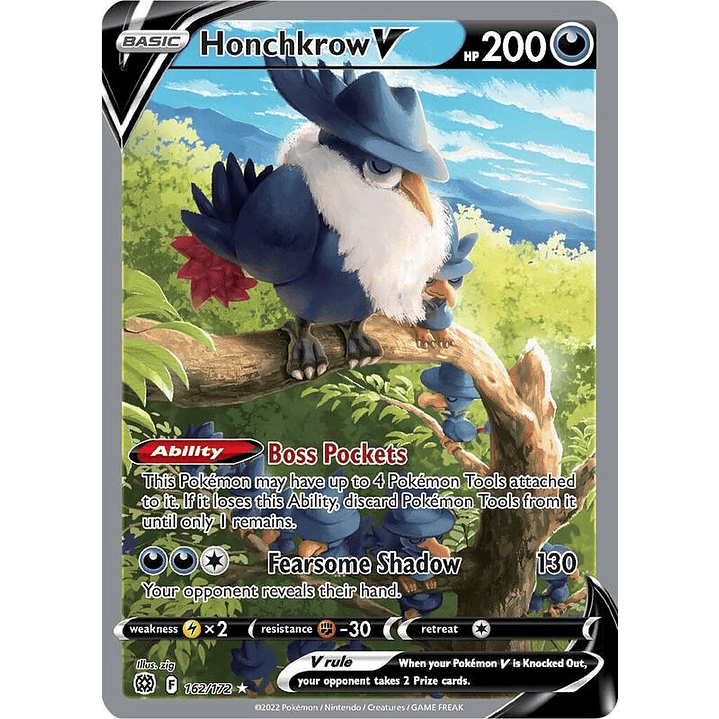 Honchkrow V #162 1