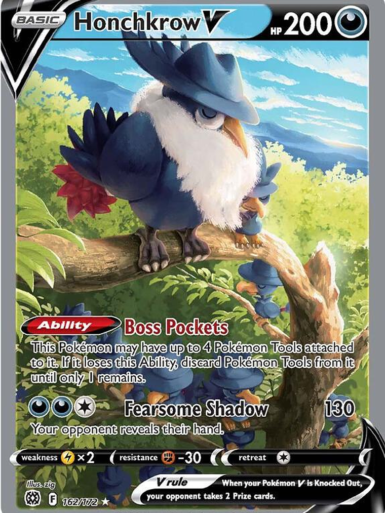 Honchkrow V #162 1