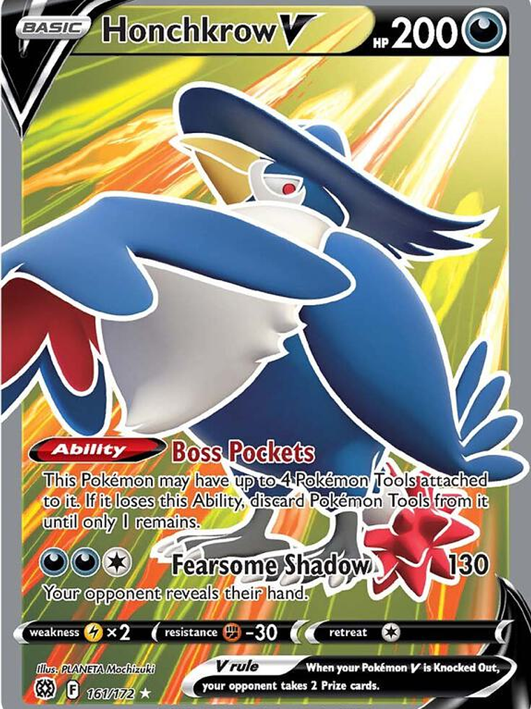 Honchkrow V #161 1