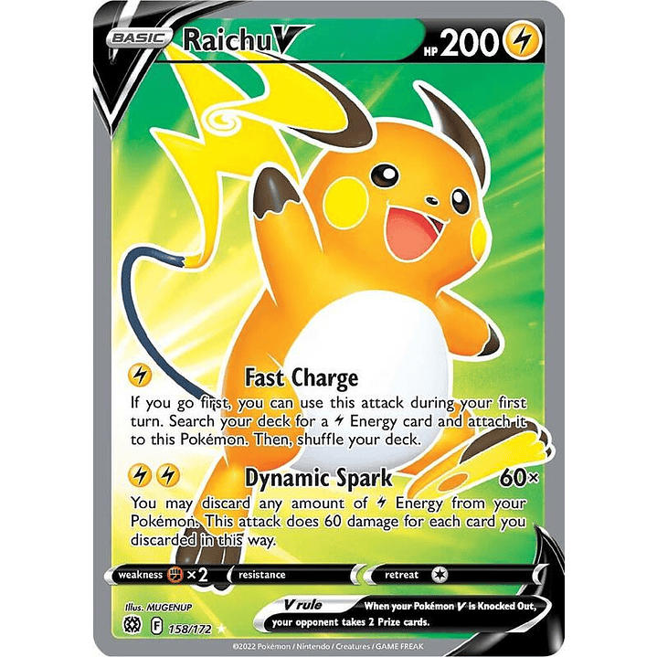 Raichu V #158 1