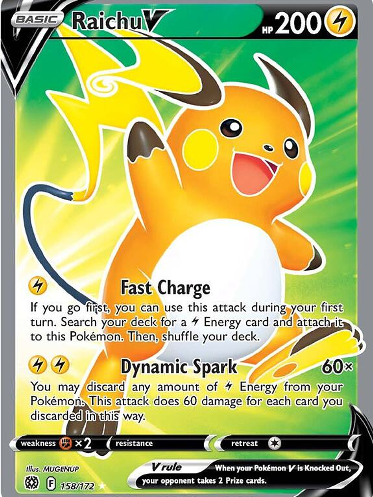 Raichu V #158 1