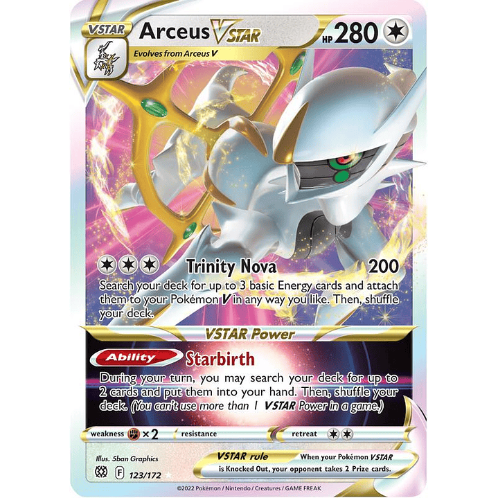 Arceus VSTAR #123 1