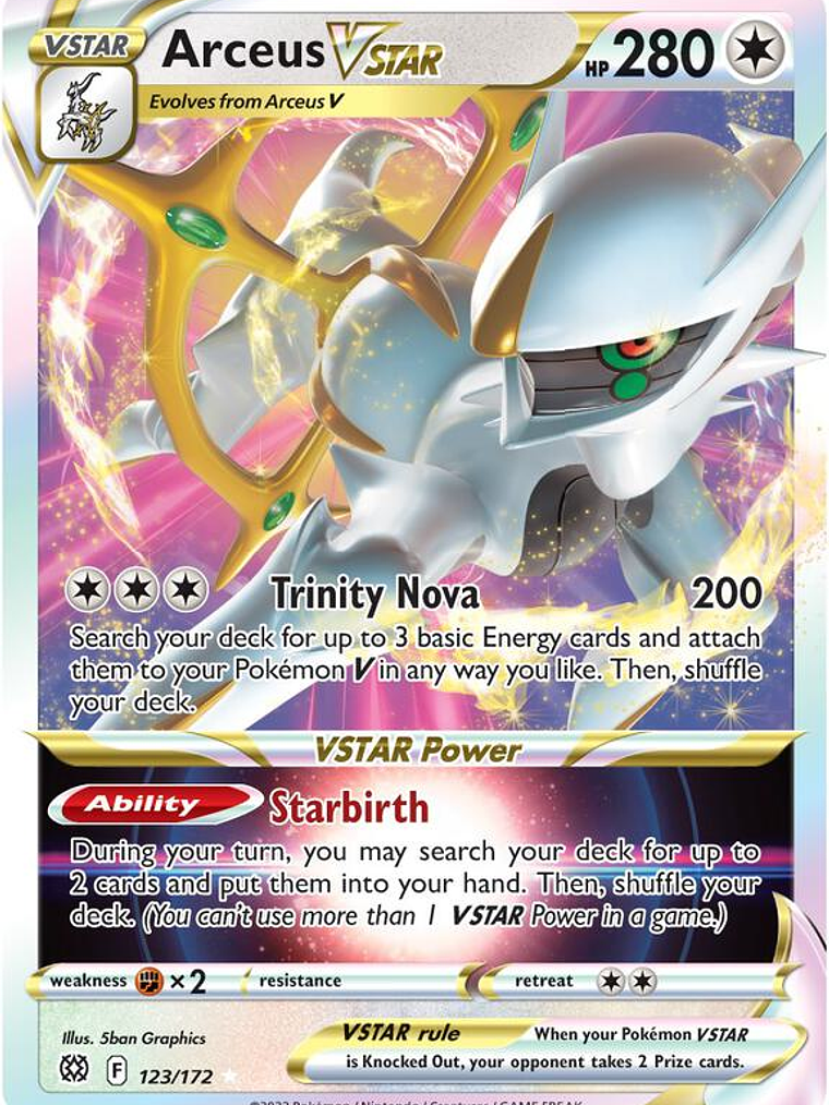 Arceus VSTAR #123 1